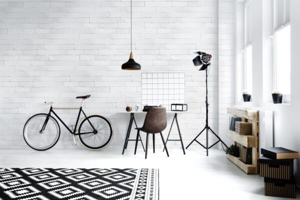 Black and white hipster room CONSTRUCTO