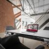 Laptop on table in office MONSANTO